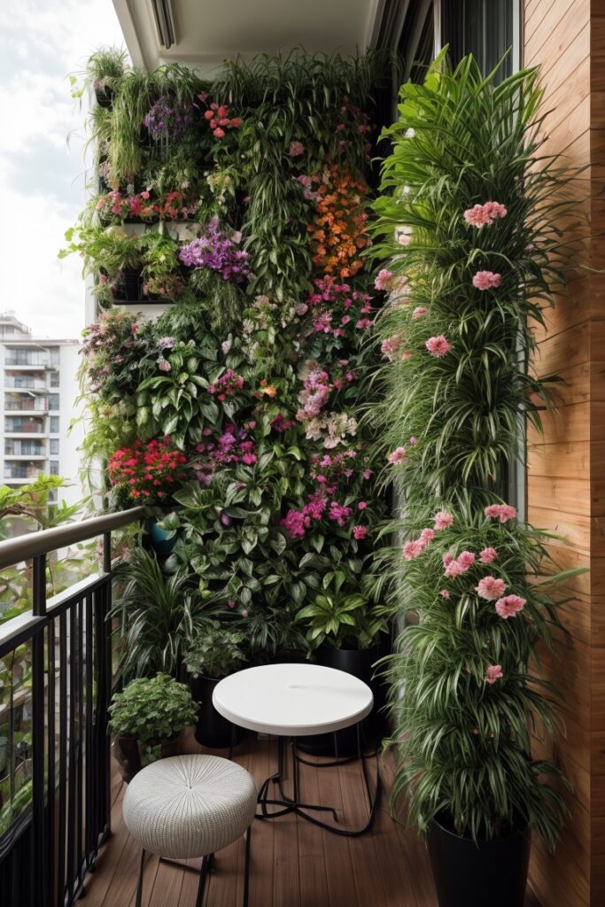 foto plantas para jardín vertical exterior